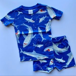 Hanna Andersson short John pajamas size: 3